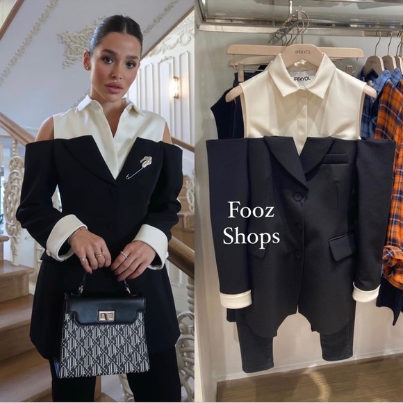 Ipekyol blazer dress designer limited edition bloggers fav same size 40/42 - Picture 2 of 10